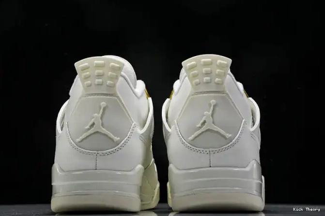 Kick Theory Jordan Gold 4 AQ9129-170 Metallic Retro 0511